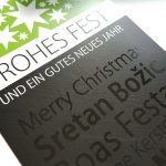 Gestaltung Weihnachtskarten