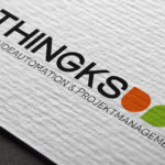Logogestaltung von Thingks Gebäudeautomation