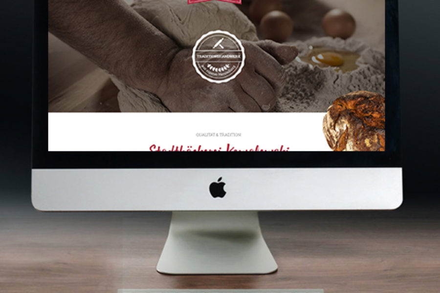 Webdesign – Bäckerei