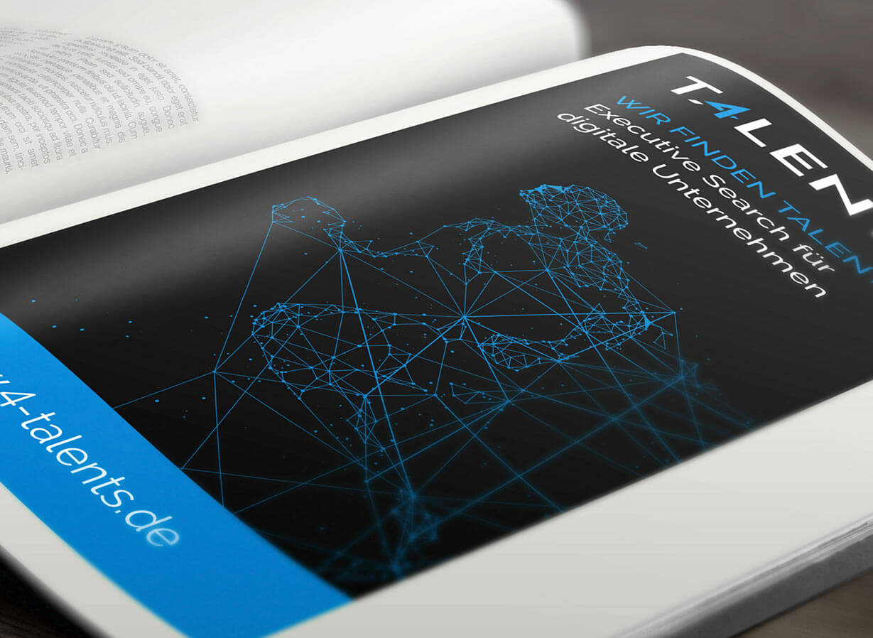 Werbeanzeige für 4Talents