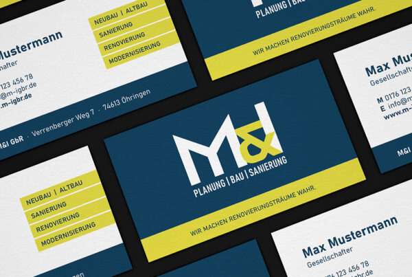 M&I Logodesign und Visitenkarten - Vorschaubild