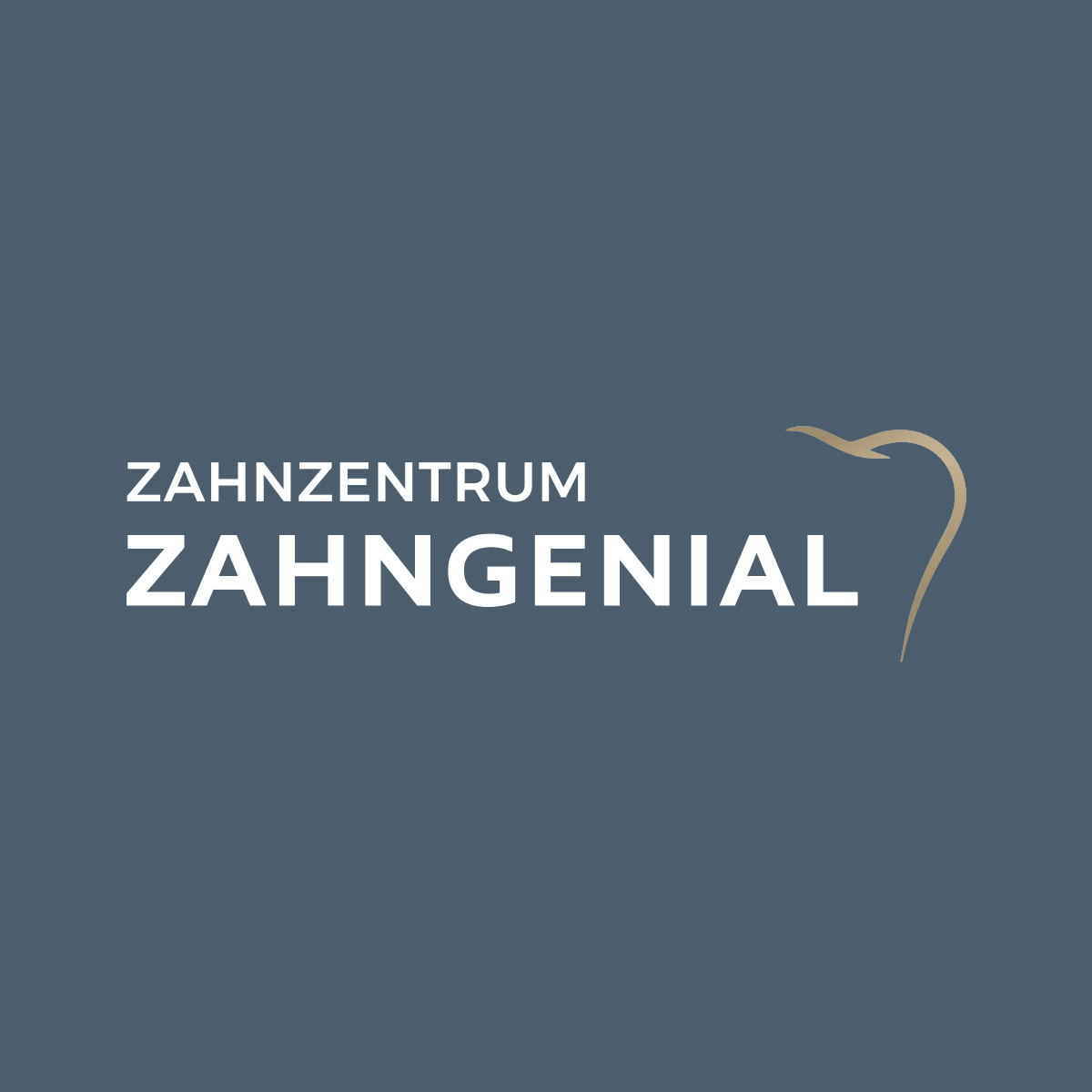Logodesign für die Zahnarztpraxis Zahngenial